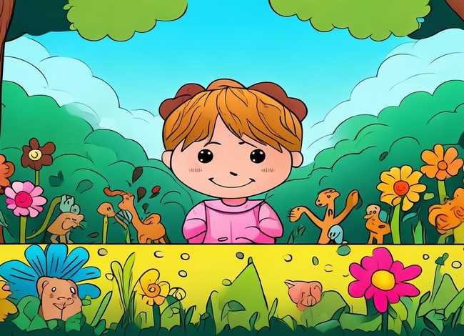 儿童故事配图插画、幼儿故事配图简笔画