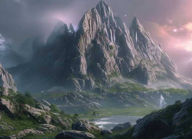 普罗米修斯故事山；普罗米修斯故事山形图