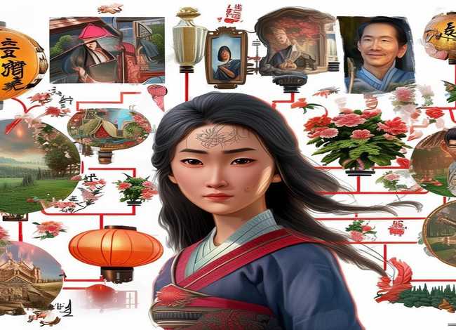 花木兰故事思维导图，花木兰故事思维导图四年级