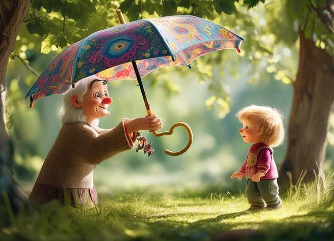 儿童故事送你一把伞启示（送你一把伞儿童故事）