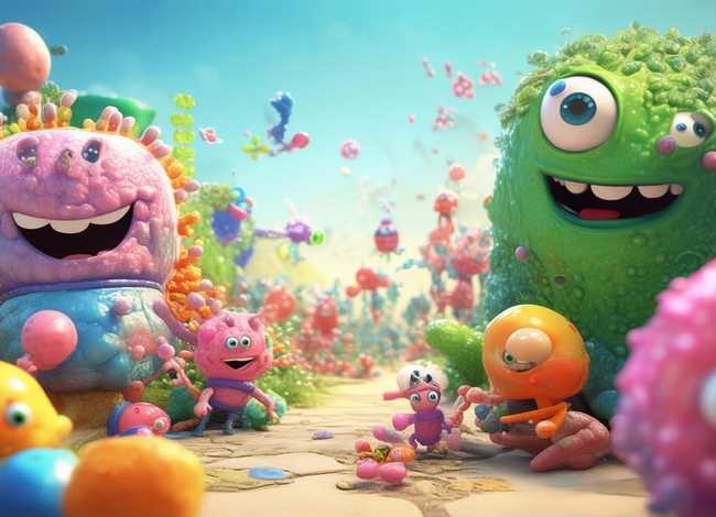 儿童细菌故事动画;儿童关于细菌的动画片 儿童细菌故事动画;儿童关于细菌的动画片