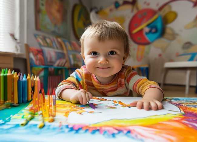涂鸦宝宝儿童摄影、涂鸦儿童画