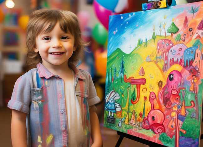 儿童获奖绘画作品，儿童获奖绘画作品感言