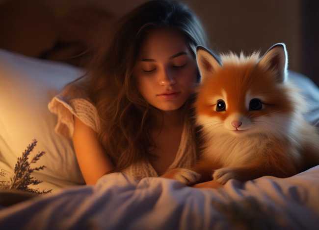 爱情睡前故事女朋友的小动物（爱情睡前故事女朋友的小动物是谁）