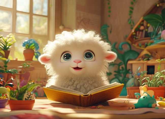儿童绘本故事小羊雪莉 - 小羊雪梨绘本故事