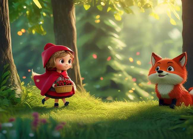 小红帽儿童故事 小红帽的故事幼儿版