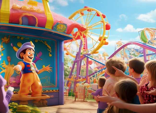 游乐园故事片，游乐园故事片段摘抄