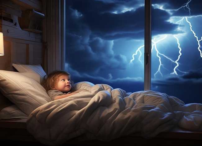 关于打雷的睡前小故事（关于打雷的睡前小故事有哪些）