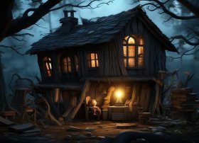 儿童吓人故事4到6岁；小故事吓人的