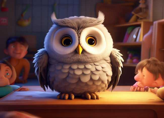 儿童故事猫头鹰视频，猫头鹰的视频故事