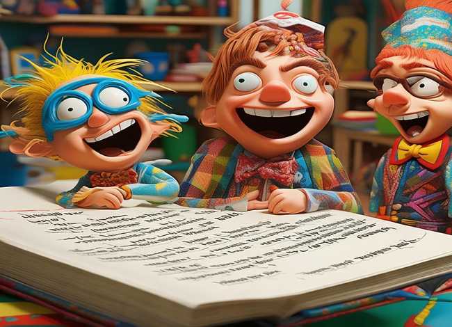 儿童英语搞笑故事书 英语搞笑的故事