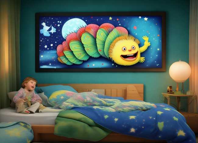 儿童睡前故事毛毛虫的故事 有关毛毛虫的睡前故事