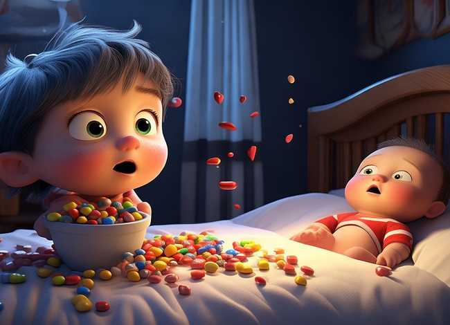 儿童睡前吃甜食的危害（宝宝睡觉前吃甜食的危害）