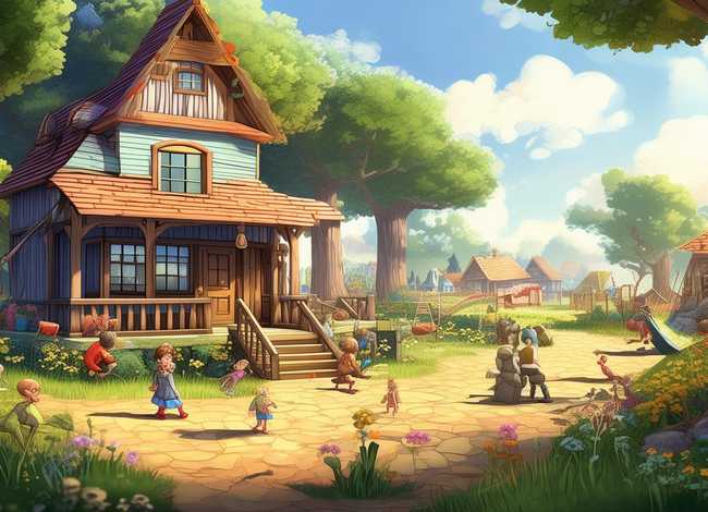 森林小镇儿童故事，森林小镇幼儿园
