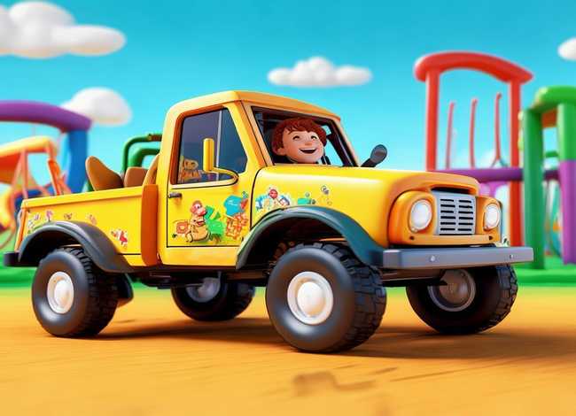 儿童卡车图片（儿童卡车图片大全大图）