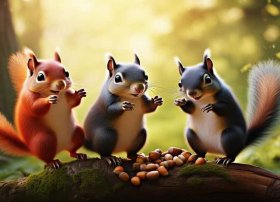 三只松鼠的简短小故事（三只松鼠的简短小故事视频）
