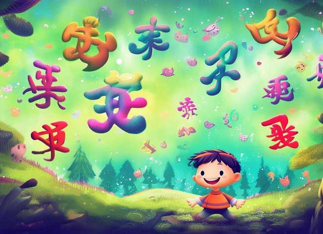 汉字童话故事绘画，汉字故事简笔画