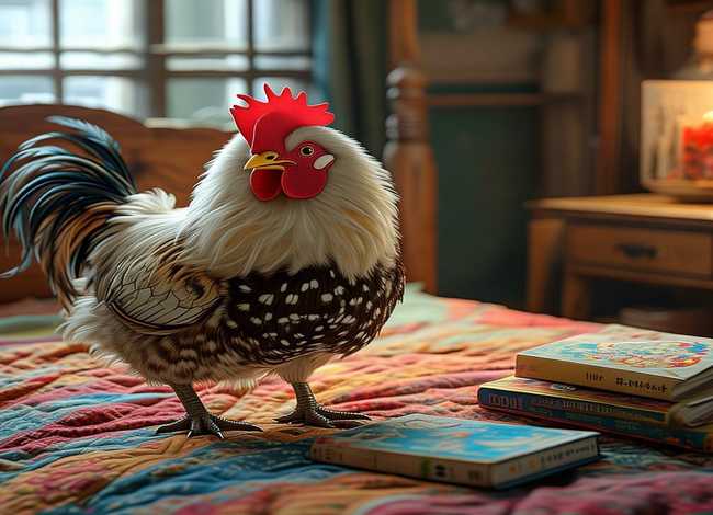 公鸡睡前故事；公鸡睡前故事100篇