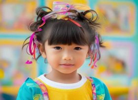 韩范儿童编发教程、韩范儿童编发教程图片