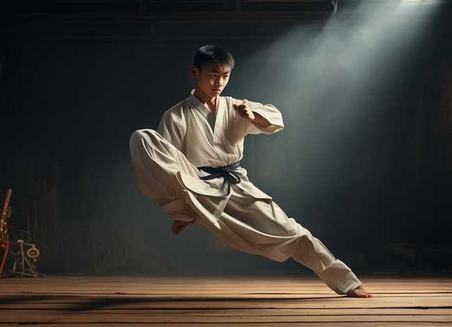 少儿散打图片（少儿散打图片训练图片）