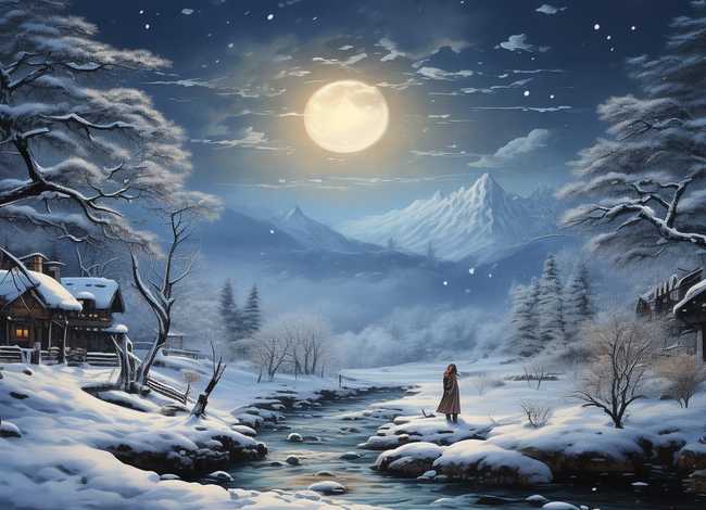 美丽的古诗 - 形容冬天美丽的古诗