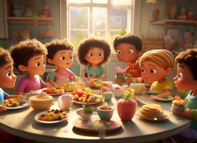 关于早餐的幼儿小故事、关于早餐的幼儿小故事大全