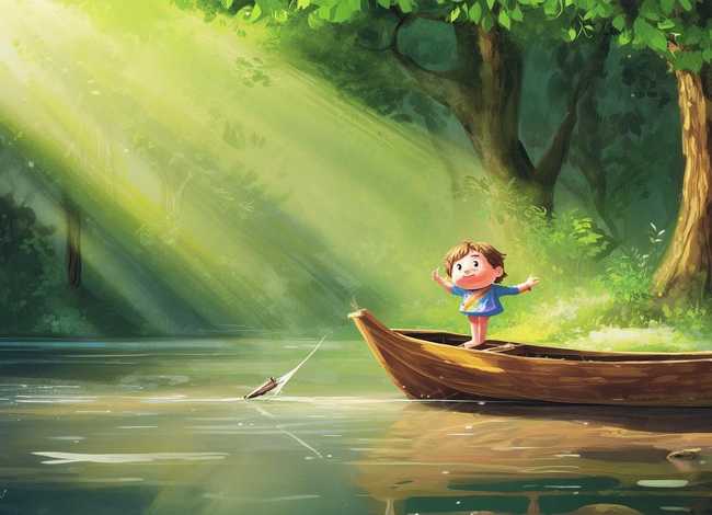 刻舟求剑的故事儿童播报版视频 - 刻舟求剑的故事视频和道理