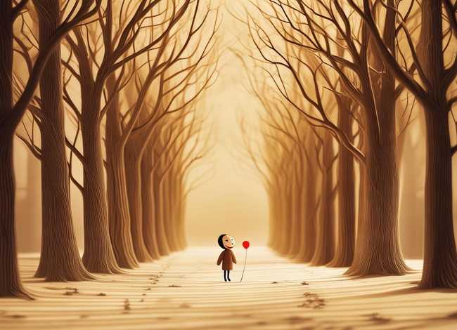 线条画故事简单 - 线条画故事简单又漂亮