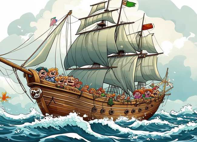 海盗儿童故事书简短文字版；海盗的故事文字版