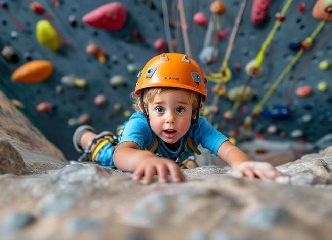 8岁攀岩儿童 儿童攀岩危险吗
