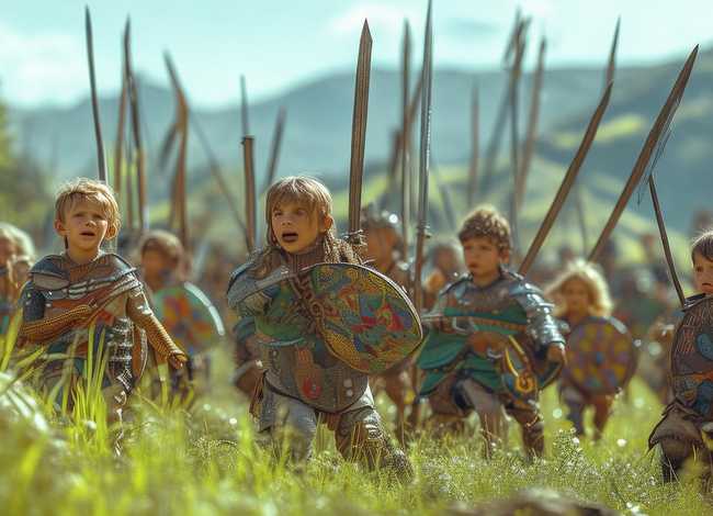 古代战争的儿童故事、古代战争时期的故事有哪些