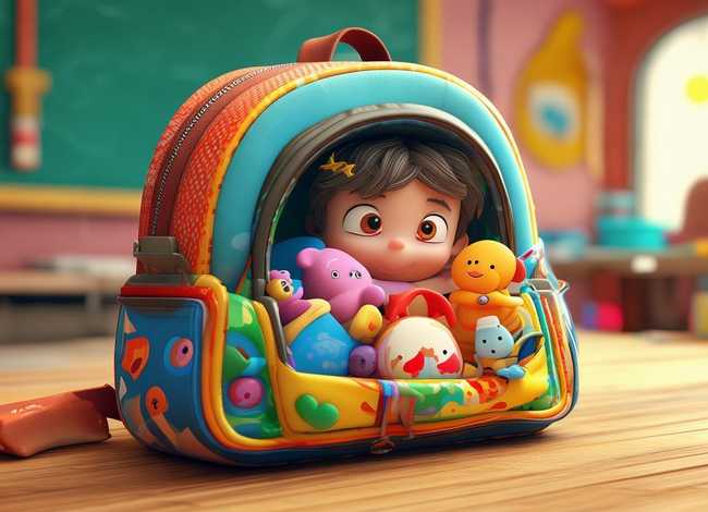 儿童故事秋秋的书包 - 书包的幼儿故事