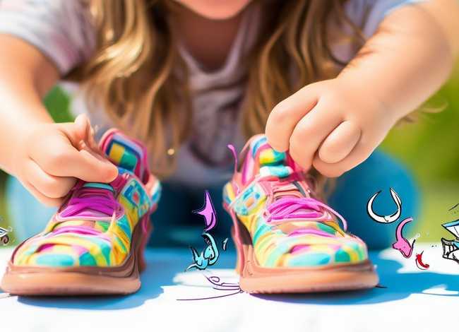 儿童椰子鞋带系法、儿童椰子鞋带系法图解