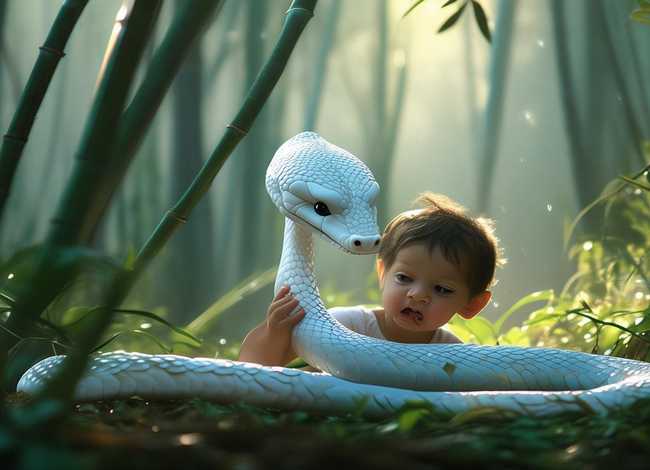 白蛇传故事儿童版100字，《白蛇传》的故事100字