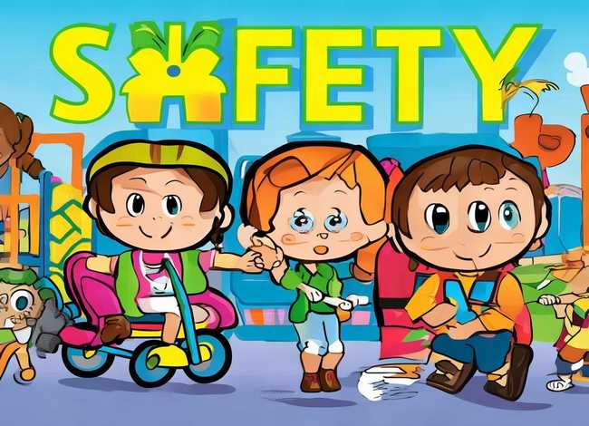 儿童安全主题绘画讲解；儿童安全主题绘画讲解图片