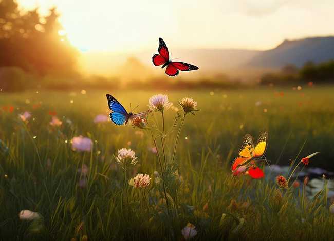 三只蝴蝶故事 睡前故事；三只蝴蝶故事 睡前故事在线听