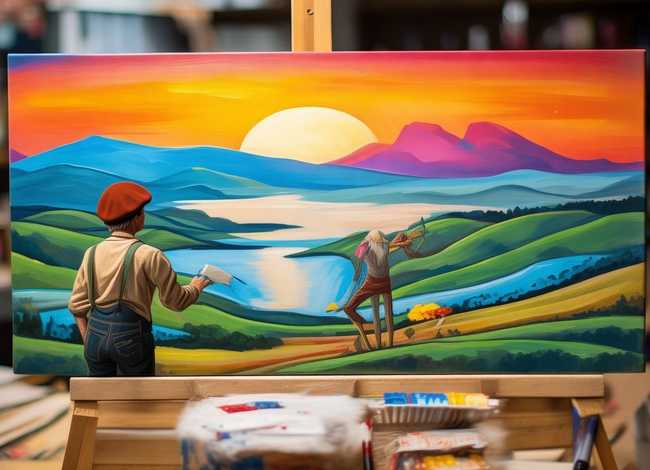 绘画故事的画 绘画故事的画画图片