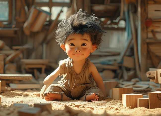 聪明的鲁班故事儿童故事 - 鲁班的故事幼儿