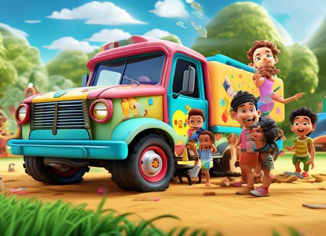 儿童卡车动画视频全集 儿童卡车动画片全集5