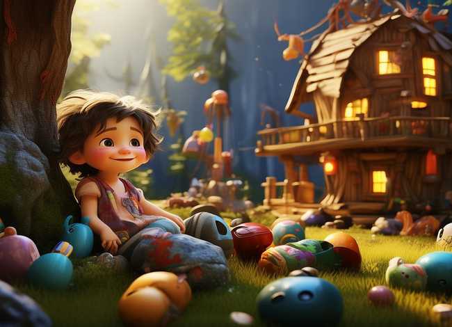 懒于充数儿童故事 - 懒于充数的故事