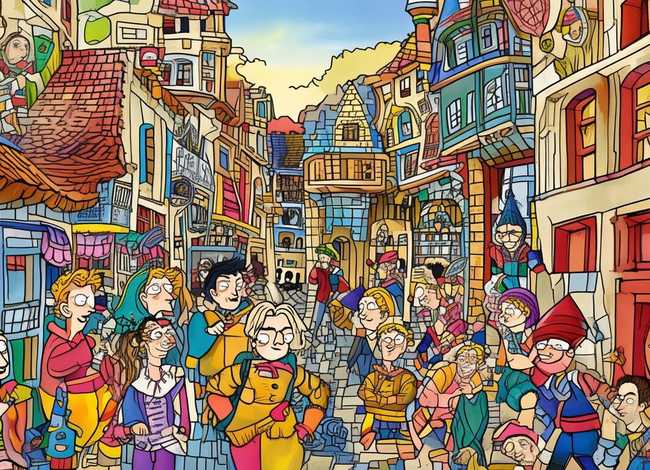 历史故事儿童版绘画 历史故事绘画作品