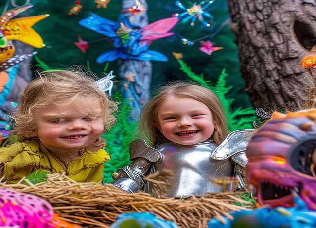 童话故事儿童绘画三年级（关于童话的图片(可以三年级画的)）