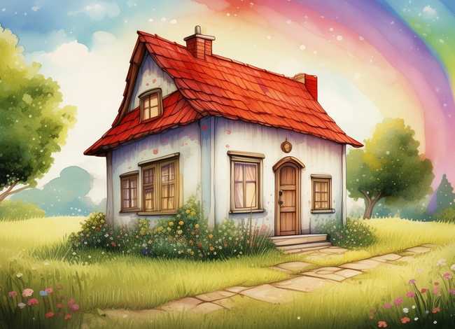 儿童故事书小房子、小房子幼儿故事