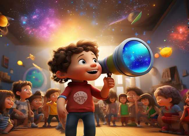 望远镜的故事儿童科普;关于望远镜的幼儿小故事 望远镜的故事儿童科普;关于望远镜的幼儿小故事