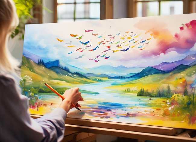 用水粉画的故事；用水粉画的故事有哪些