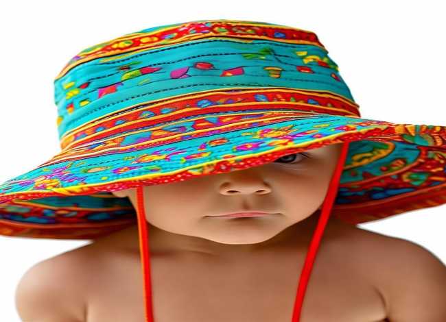 儿童太阳帽；儿童太阳帽做法和尺寸