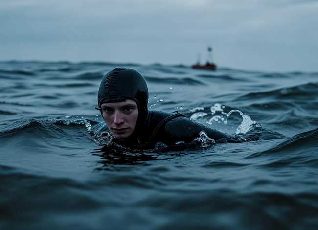 查德威克游泳故事、查德威克游泳的故事