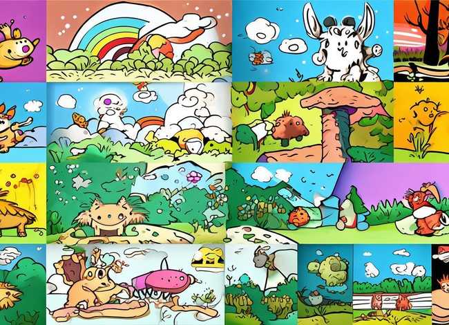 绘本故事简笔画图片，绘本故事简笔画图片大全