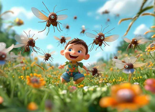 儿童故事蚊子、关于蚊子的儿歌故事
