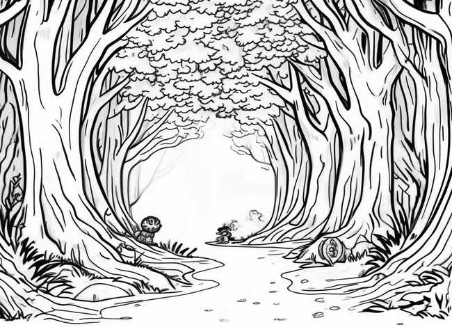 黑白绘本故事(黑白绘本故事简笔画) 黑白绘本故事(黑白绘本故事简笔画)